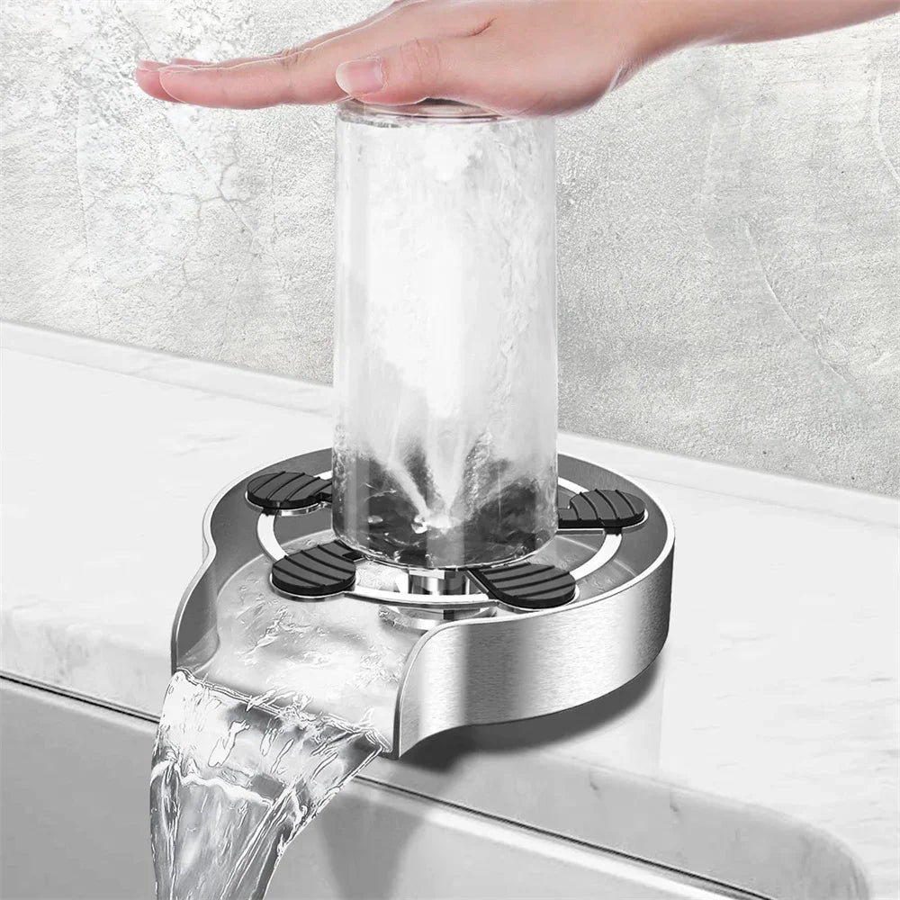 Kitchen Sink Glass Rinser Stainless Steel High Pressure