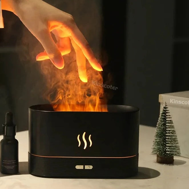 Ultrasonic Cool Fire Aroma Diffuser Air Humidifier