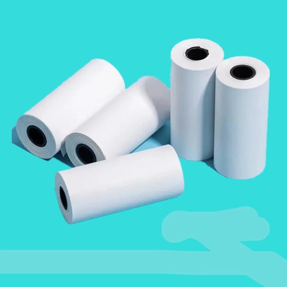 5 Rolls PeripageThermal Adhesive Sticker